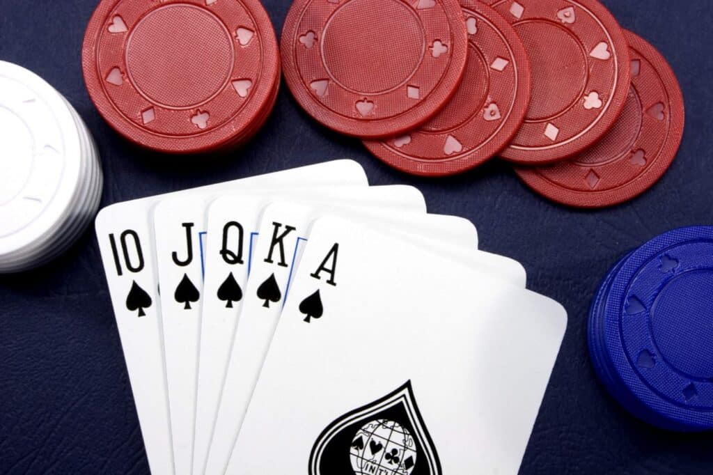 five card stud poker